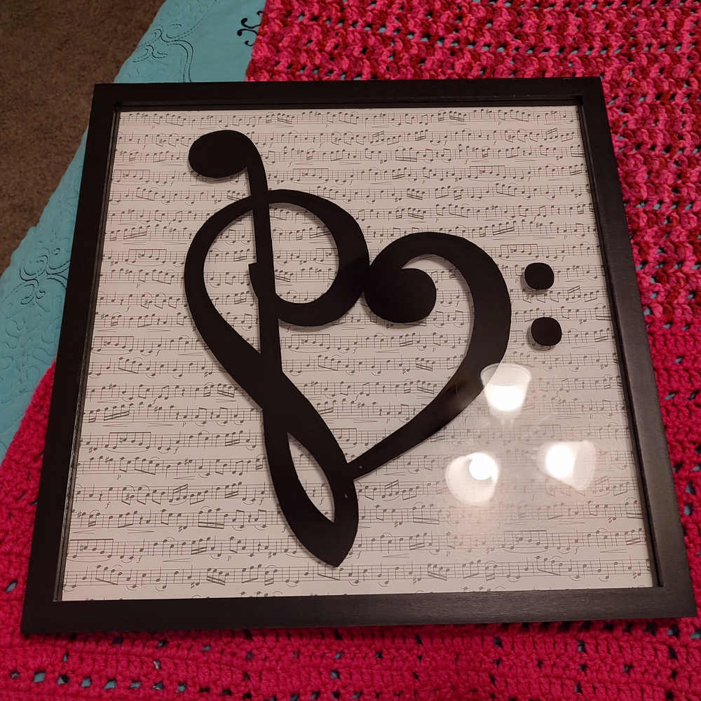 Hobby Lobby Black Treble Clef Wall Art